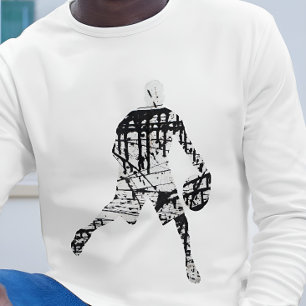 T-shirt Joueur de basket-ball Graffiti