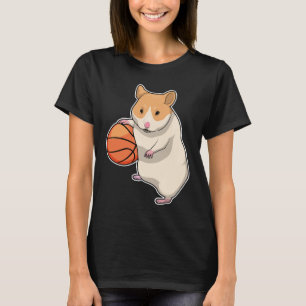 T-shirt Joueur de basket-ball Hamster Basketball
