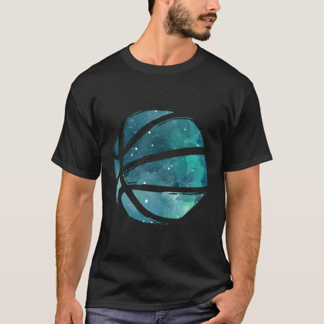 T-shirt Joueur de basket-ball Hoops Streetball Basketba (Devant)