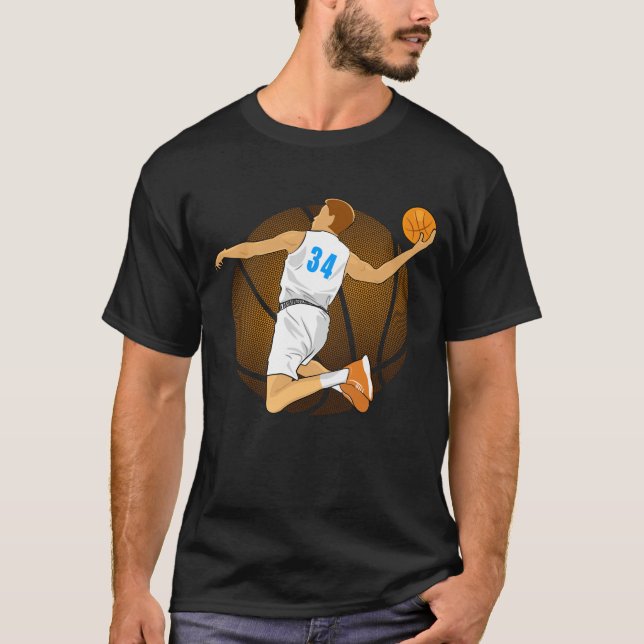 T-shirt Joueur de basket-ball II (Devant)