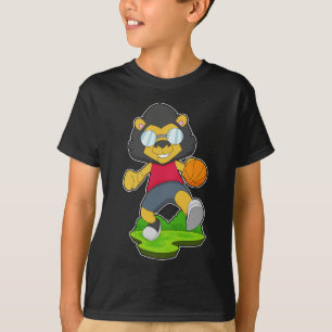 T-shirt Joueur de basket-ball Lion