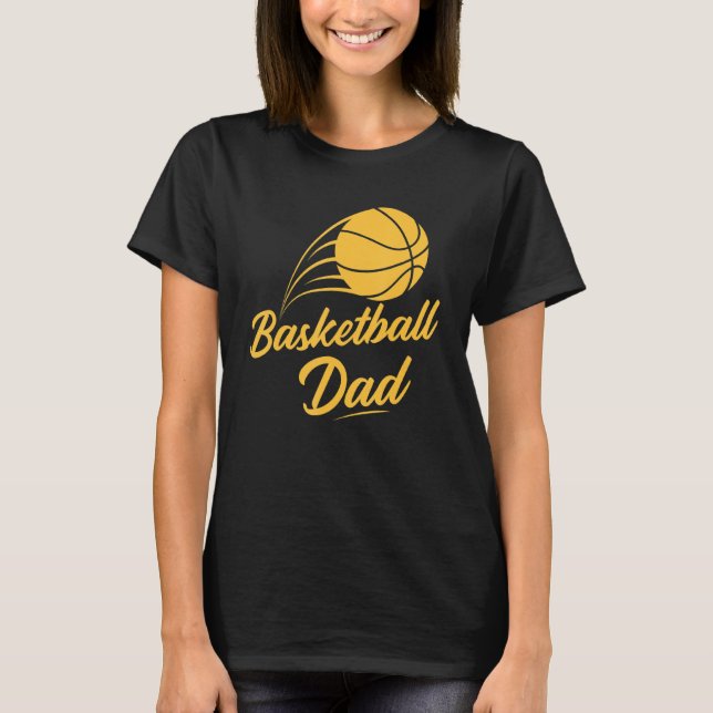 T-shirt Joueur de basket-ball masculin Dunking Sports Bask (Devant)