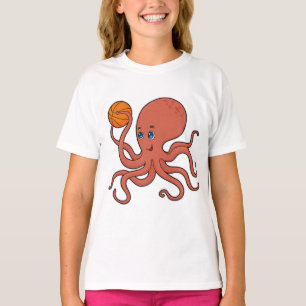 T-shirt Joueur de basket-ball Octopus