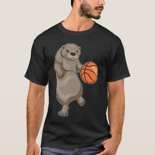 T-shirt Joueur de basket-ball Otter