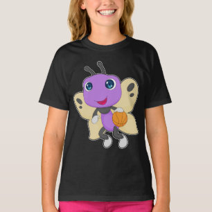 T-shirt Joueur de basket-ball papillon