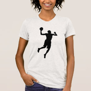 T-shirt Joueur de basket-ball Pop Art Silhouette