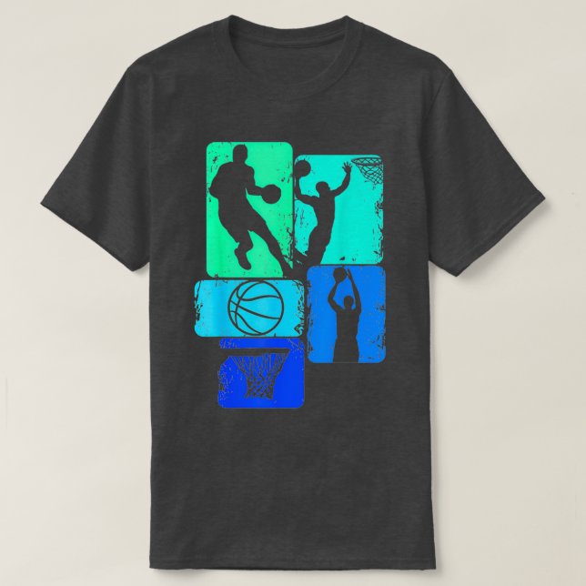 T-shirt Joueur de basket Garçons Enfants Hommes1 (Design devant)