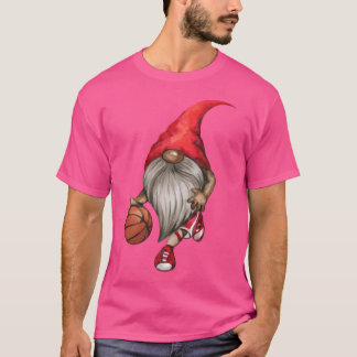 T-shirt Joueur De Basket Gnome-Don Pour Enfants Ou Adultes