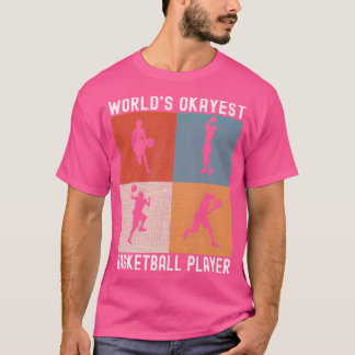 T-shirt Joueur De Basket Le Plus Okayest Du Monde - Basket