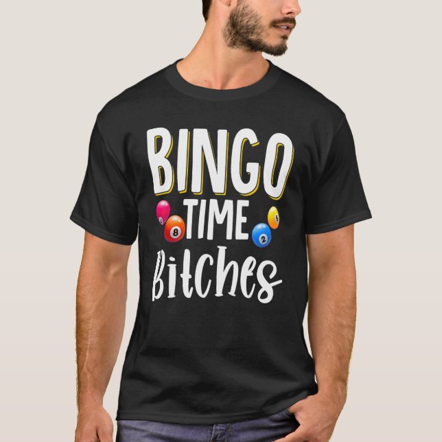 T-shirt Joueur de basket Lucky Bingo (Devant)