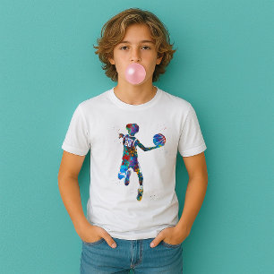 T-shirt Joueur de basketball