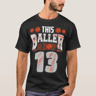 T-shirt Joueur De Basketball 13 Ans Basketball 13E