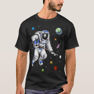 T-shirt Joueur de billard astronaute