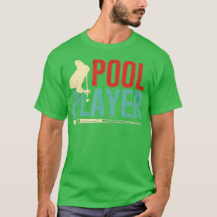 T-shirt Joueur de billard de billard 8 balles Master Billi