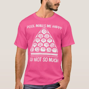 T-shirt Joueur de billard de la piscine cool