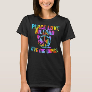 T-shirt Joueur de billard paix Snooker Peace Love Billard