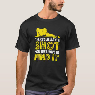 T-shirt Joueur de billard Snooker Billard Citation 2