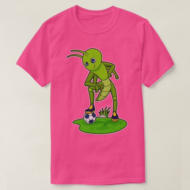 T-shirt Joueur de chenille Football (Design devant)