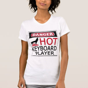 T-shirt Joueur de clavier chaud