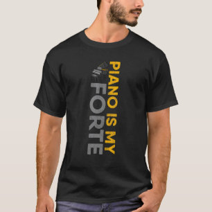 T-shirt Joueur de clavier de piano Orchestre Musique Piano