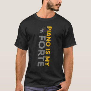 T-shirt Joueur de clavier de piano Orchestre Musique Piano