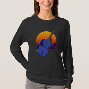 T-shirt Joueur de contrebasse de jazz de contrebasse doubl