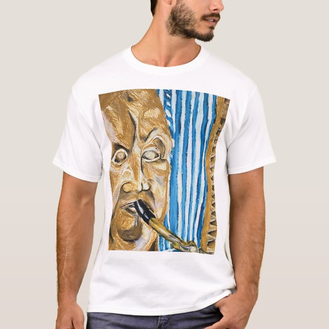 T-shirt Joueur de cornemuse (Devant)