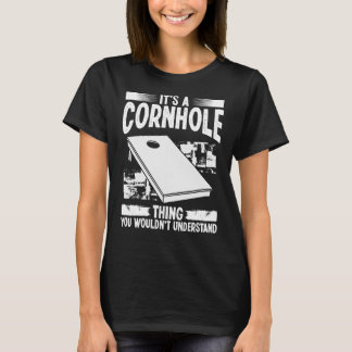T-shirt Joueur de Cornhole c'est un truc de Tosser lancer