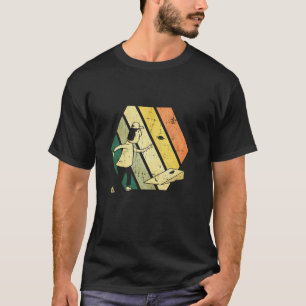 T-shirt Joueur de Cornhole lançant un sac de haricots - Co