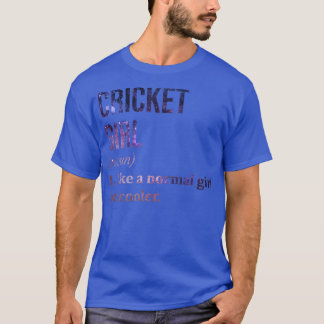 T-shirt Joueur de cricket13