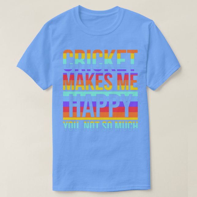 T-shirt Joueur de cricket25 (Design devant)