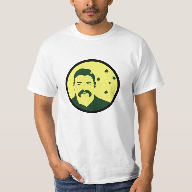T-shirt Joueur de cricket australien (Devant)