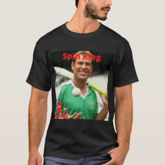 T-shirt Joueur de cricket Shane Warne - Spin King Active
