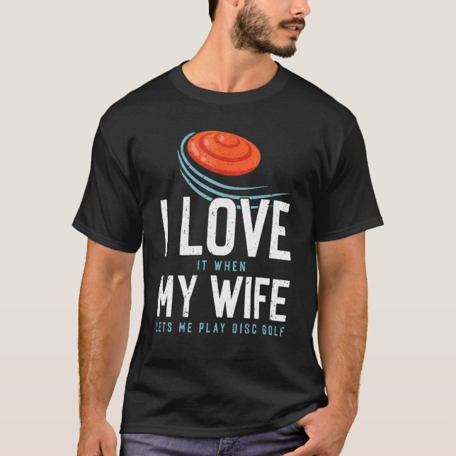 T-shirt Joueur de Disc Golf  Disc Golf Disc Golf (Devant)