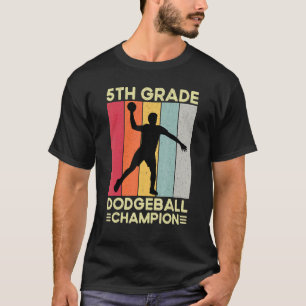 T-shirt Joueur de Dodgeball de 5e année