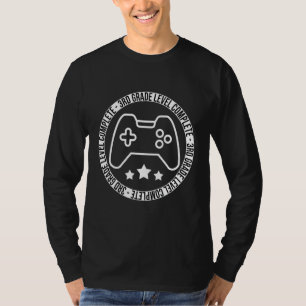 T-shirt Joueur de fin d'études de citation complète de niv
