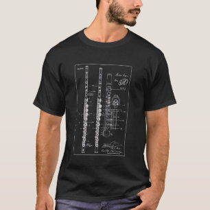 T-shirt Joueur de flûte Musicien Orchestre Groupe Concert