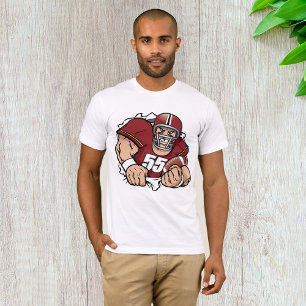 T-shirt Joueur de football américain à la force