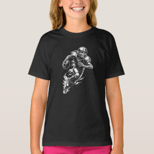T-shirt Joueur de football américain squelette