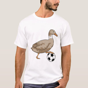 T-shirt Joueur de football canard