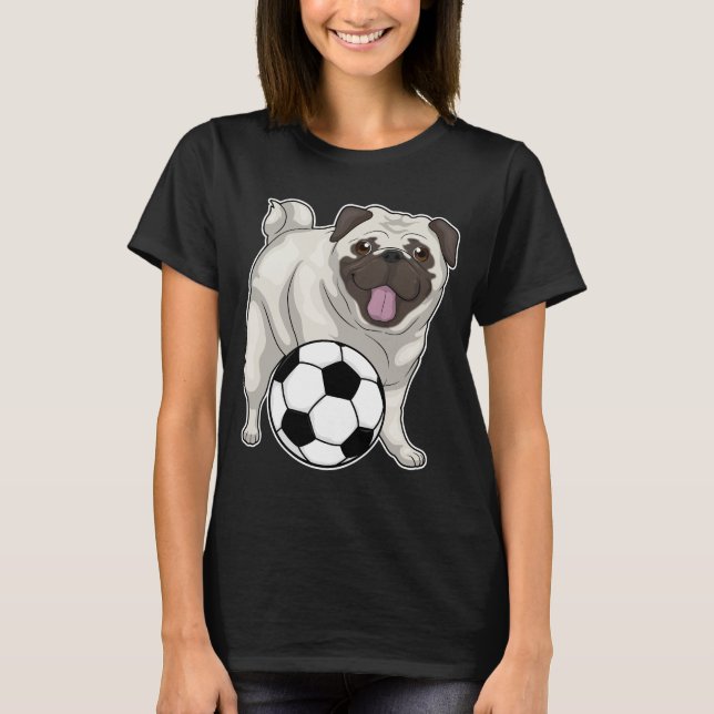 T-shirt Joueur de football carlin (Devant)