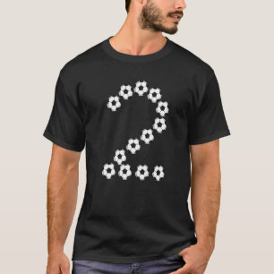 T-shirt Joueur de football de 2 ans