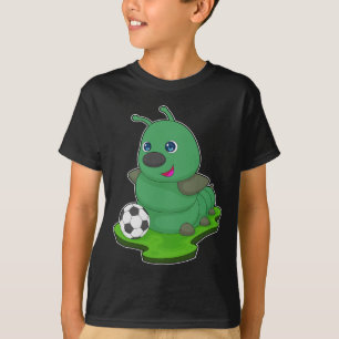 T-shirt Joueur de football de chenille
