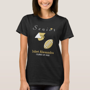 T-shirt Joueur de football de la classe supérieure de 2022