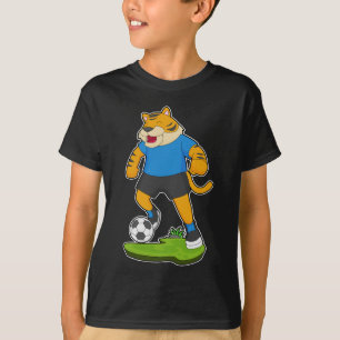 T-shirt Joueur de football de Tiger