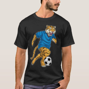 T-shirt Joueur de football de Tiger
