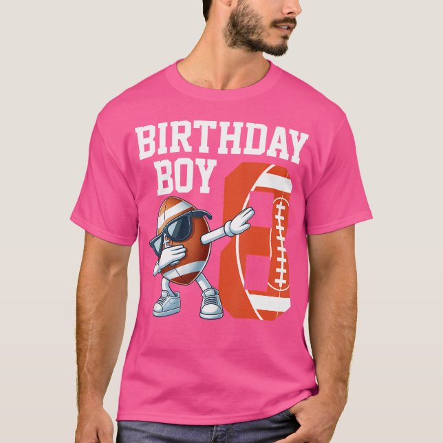 T-shirt Joueur De Football Joueur De Football 8 Ans (Devant)