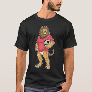 T-shirt Joueur de football Lion Sports de football