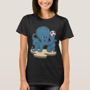 T-shirt Joueur de football octopus Soccer