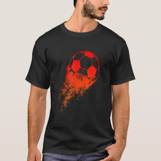 T-shirt Joueur de football Sports Vintage Hommes garçons F